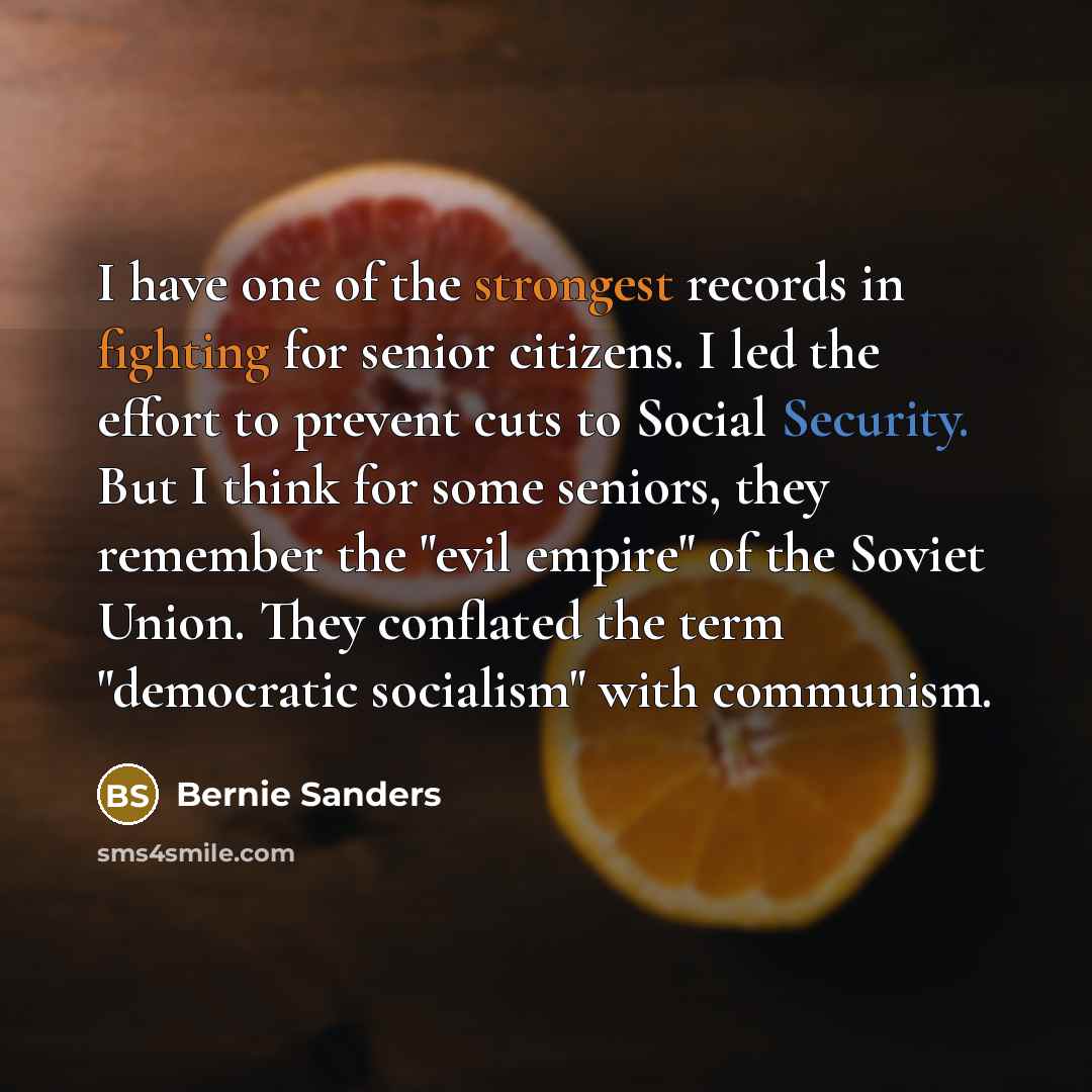 “I have one of the strongest records in fighting for…” quote by Bernie Sanders