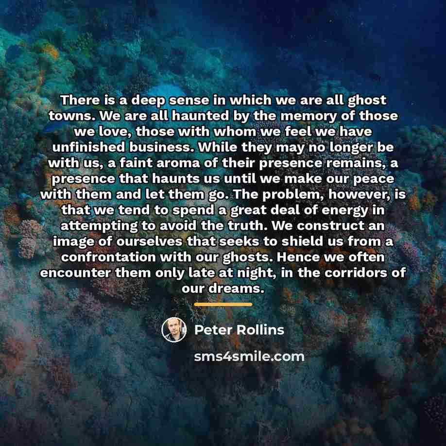 “There is a deep sense in which we are all…” quote by Peter Rollins