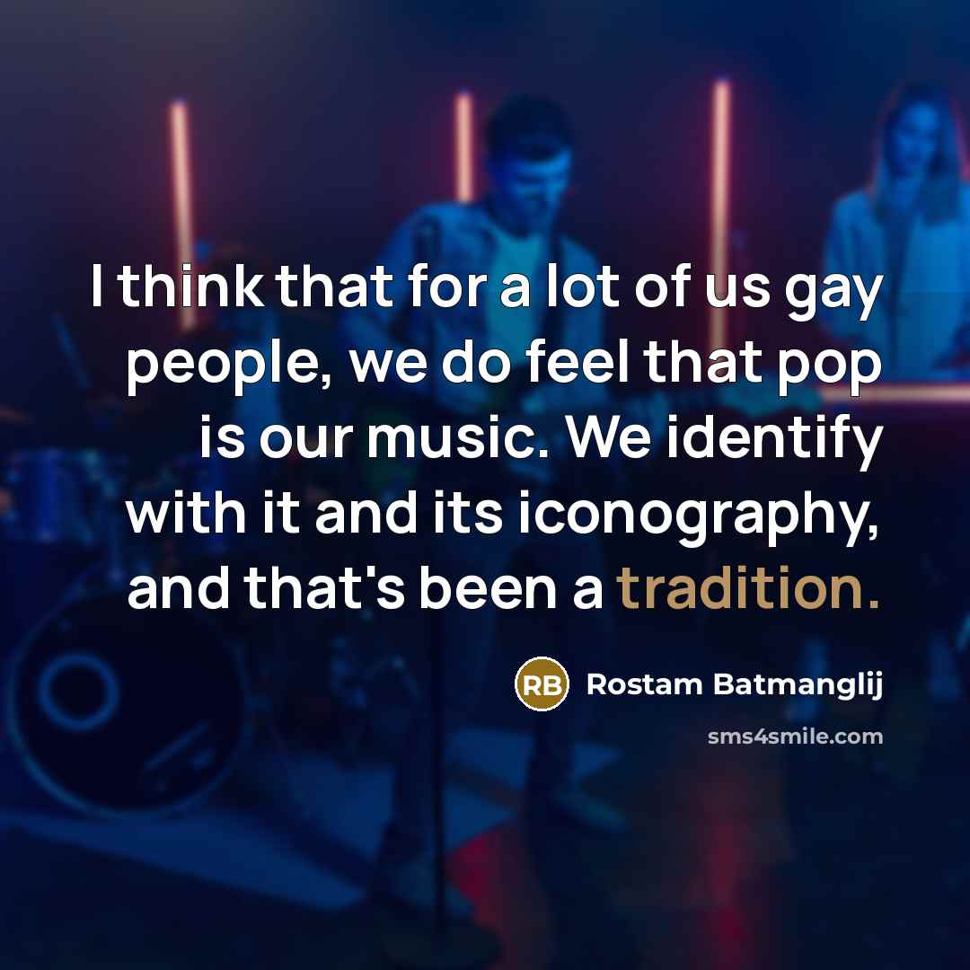 “I think that for a lot of us gay people,…” quote by Rostam Batmanglij