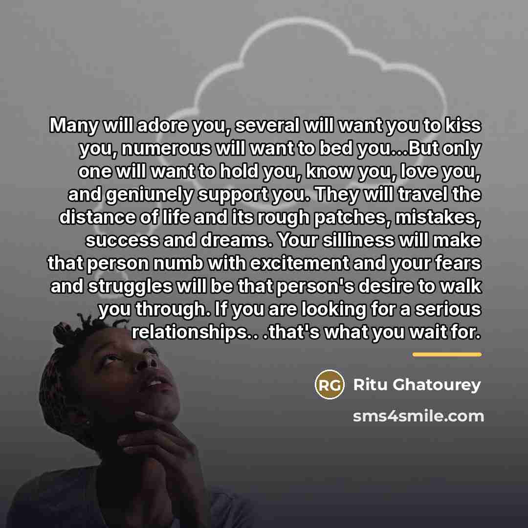 “Many will adore you, several will want you to kiss…” quote by Ritu Ghatourey