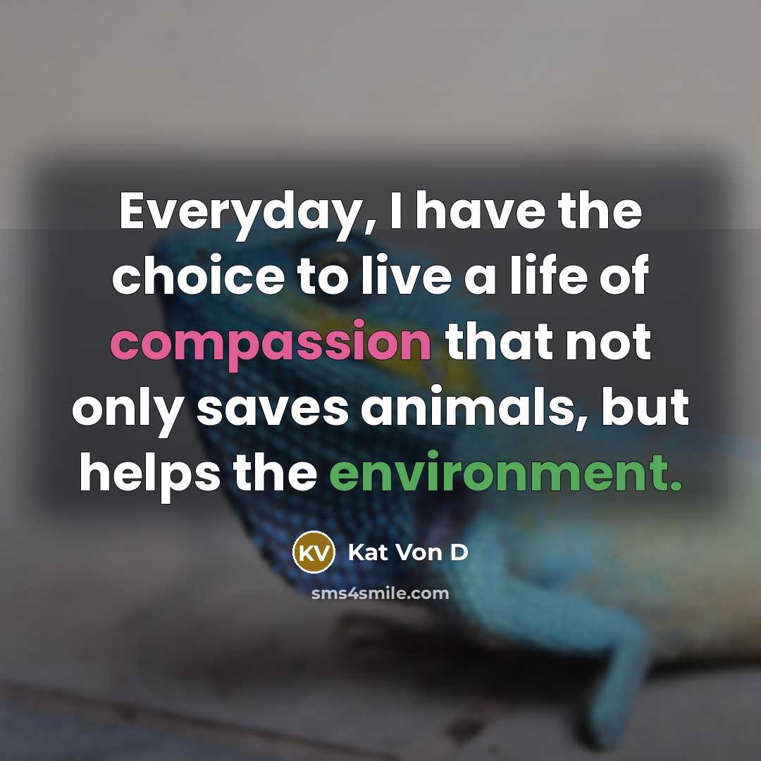 “Everyday, I have the choice to live a life of…” quote by Kat Von D