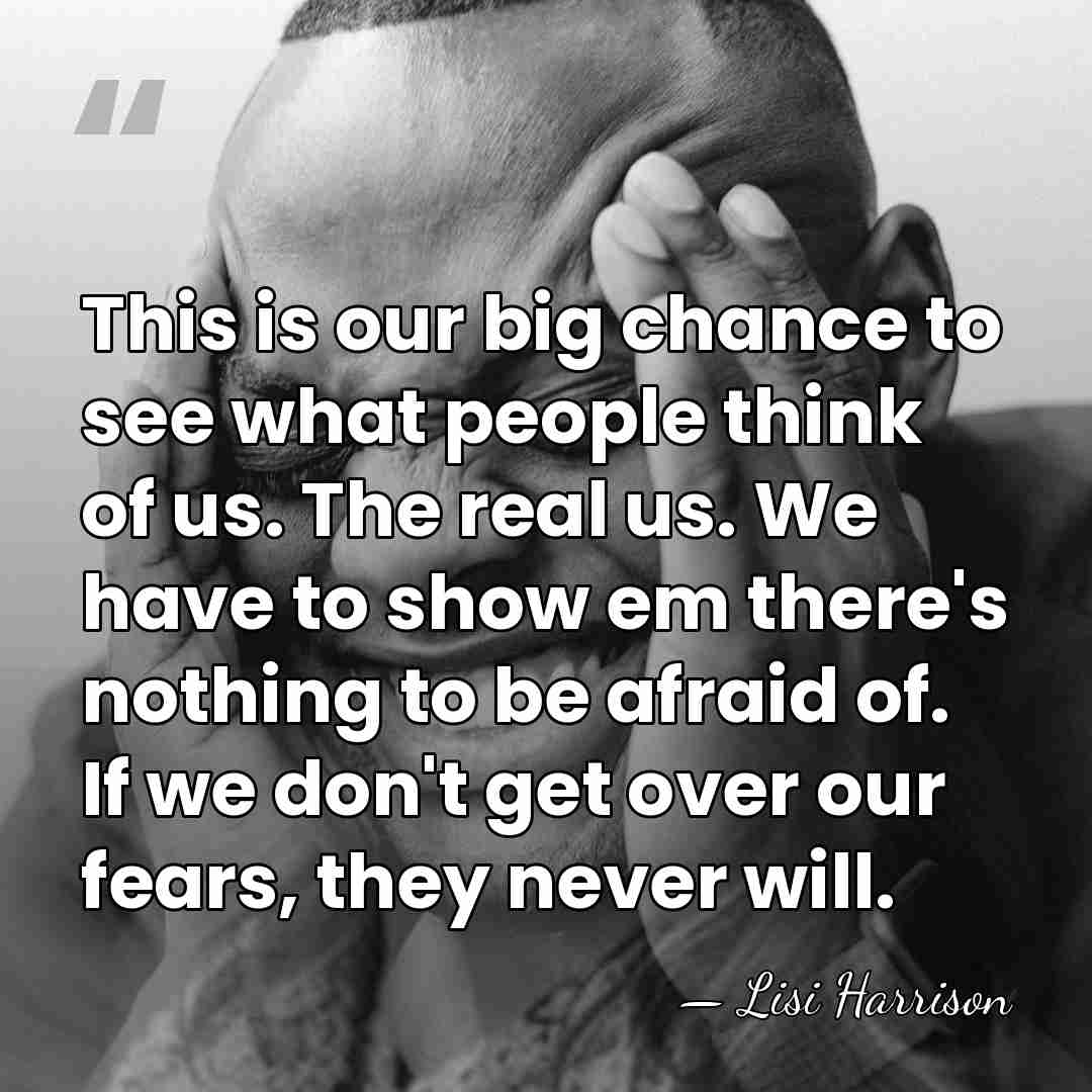 This is our big chance to see what people think of us.&hellip; - Lisi Harrison