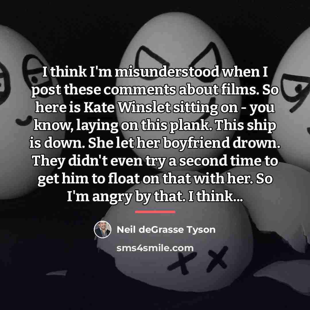 “I think I'm misunderstood when I post these comments about…” quote by Neil deGrasse Tyson