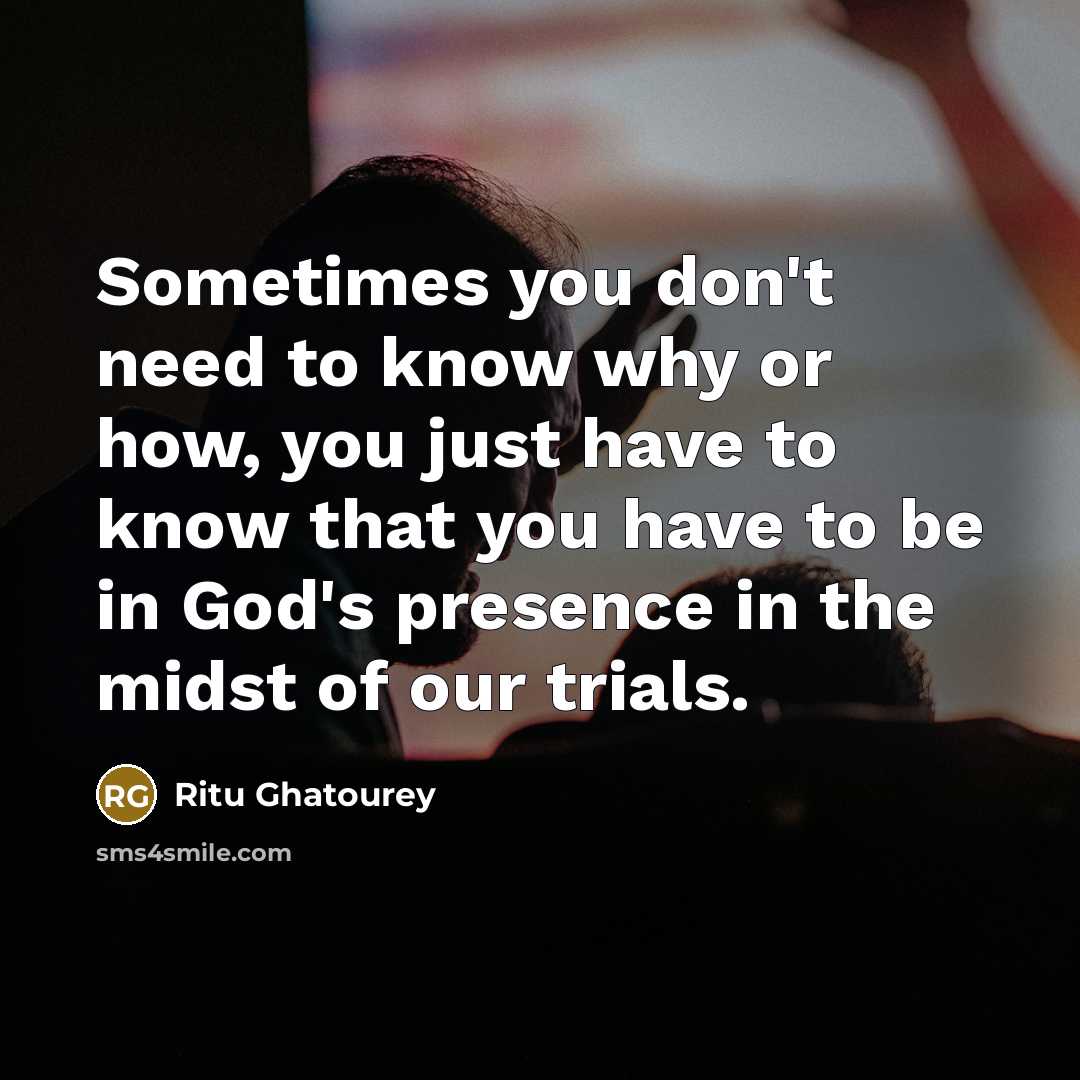 “Sometimes you don't need to know why or how, you…” quote by Ritu Ghatourey