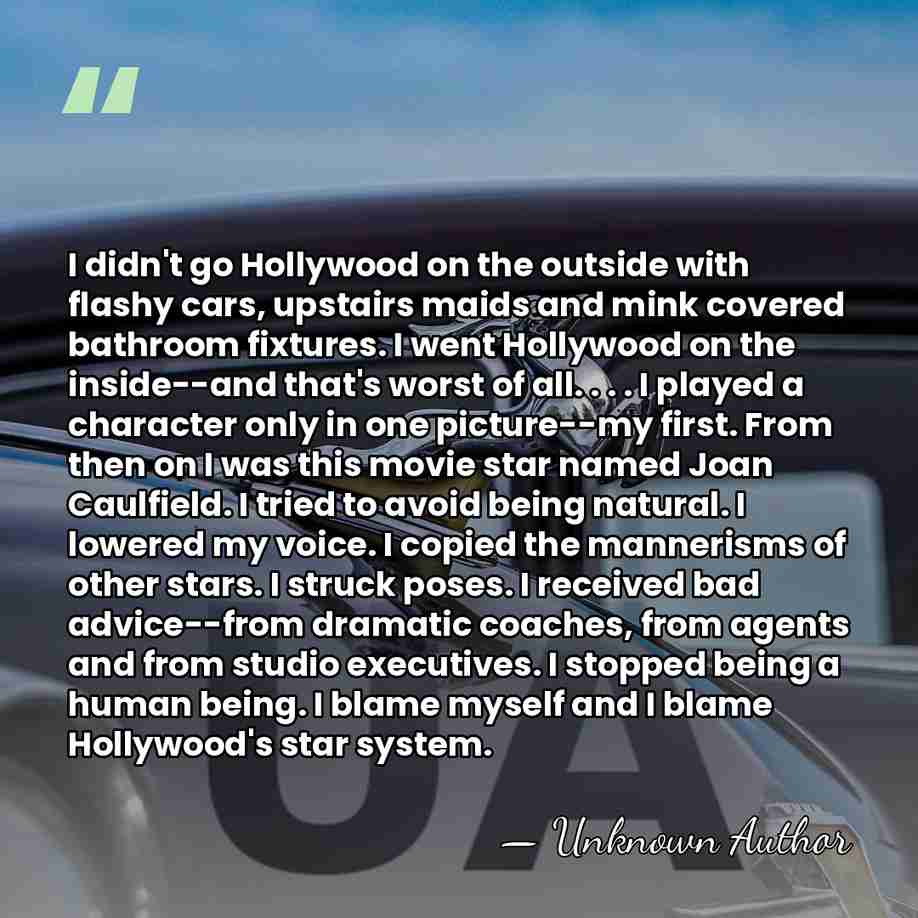 I didn't go Hollywood on the outside with flashy cars, upstairs maids&hellip; - Unknown Author