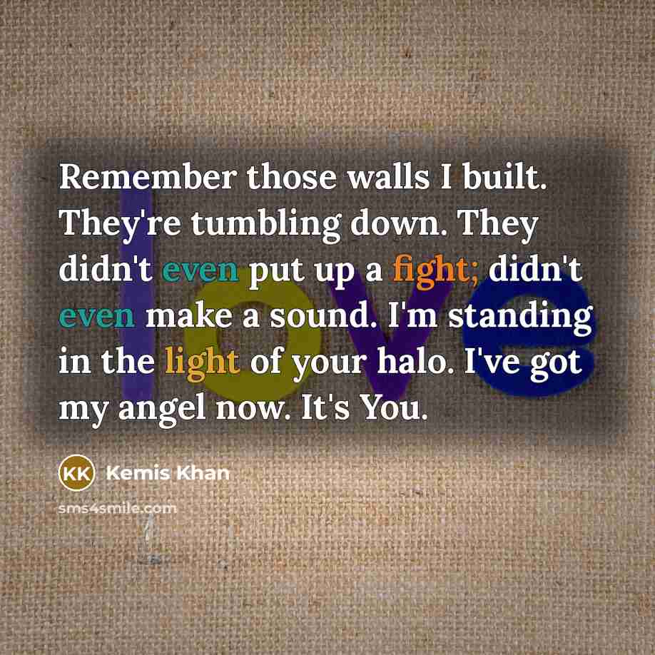 “Remember those walls I built. They're tumbling down. They didn't…” quote by Kemis Khan