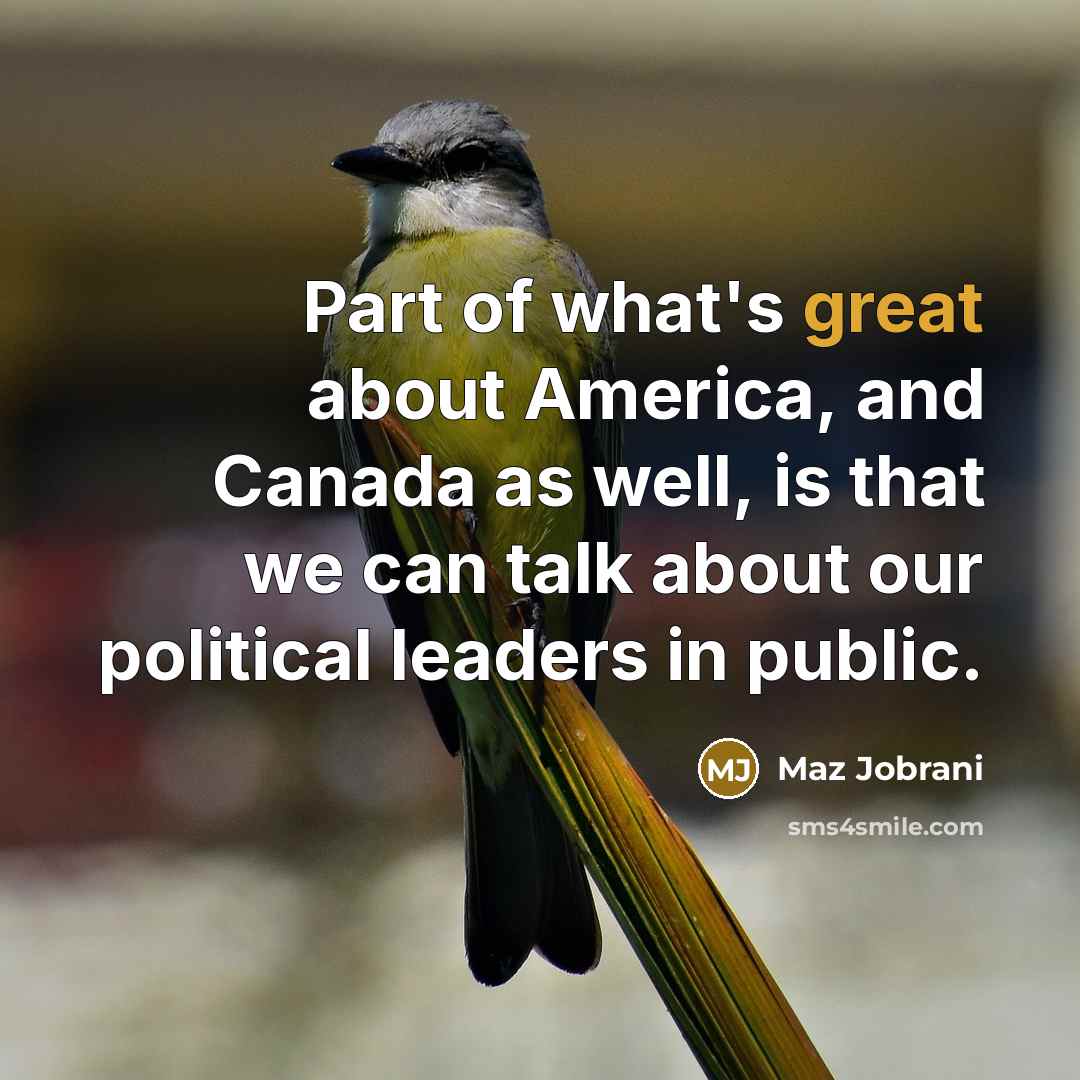 “Part of what's great about America, and Canada as well,…” quote by Maz Jobrani