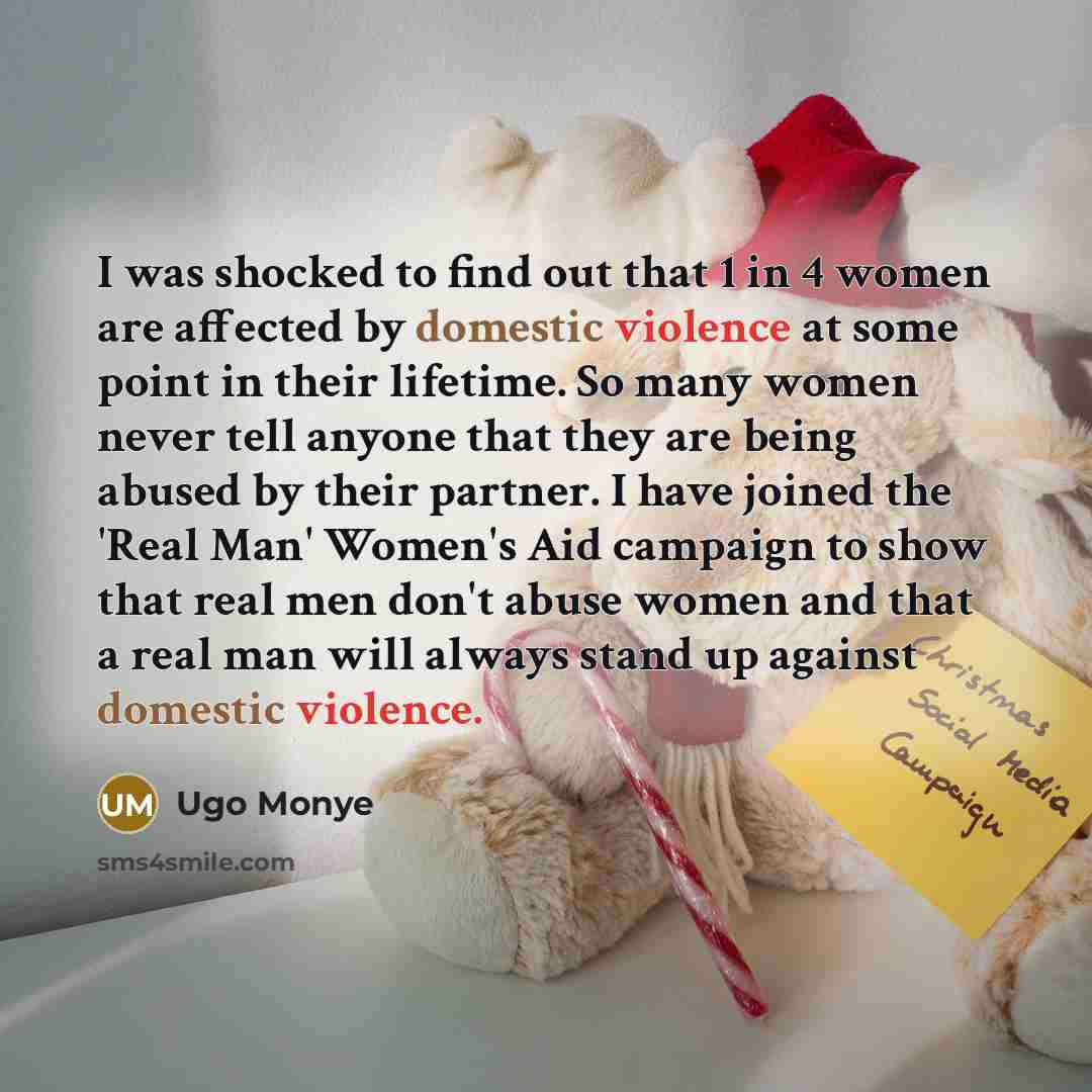 “I was shocked to find out that 1 in 4…” quote by Ugo Monye