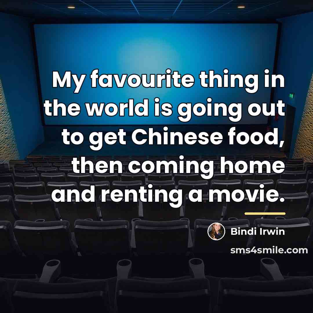 “My favourite thing in the world is going out to…” quote by Bindi Irwin
