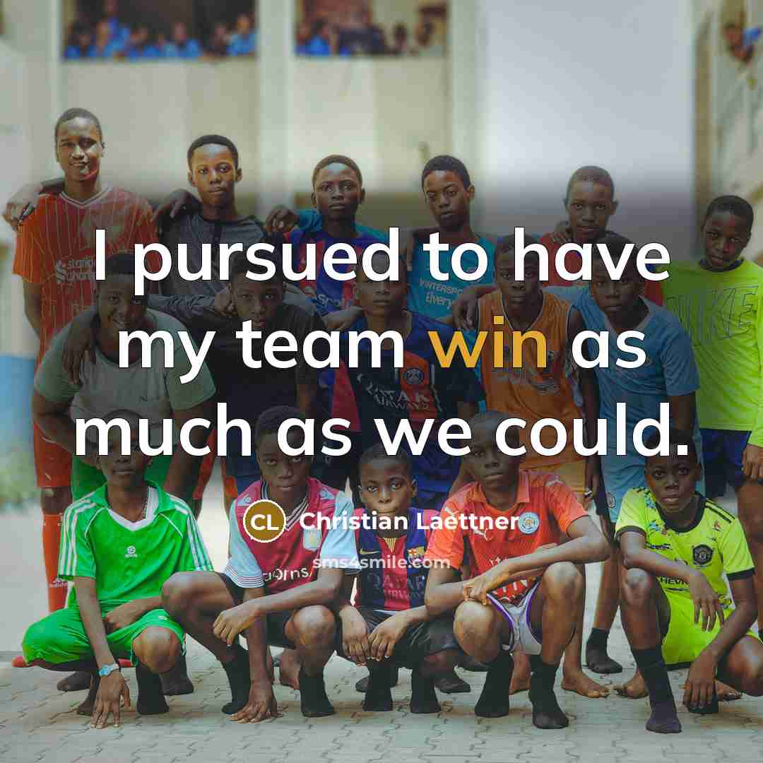 “I pursued to have my team win as much as…” quote by Christian Laettner