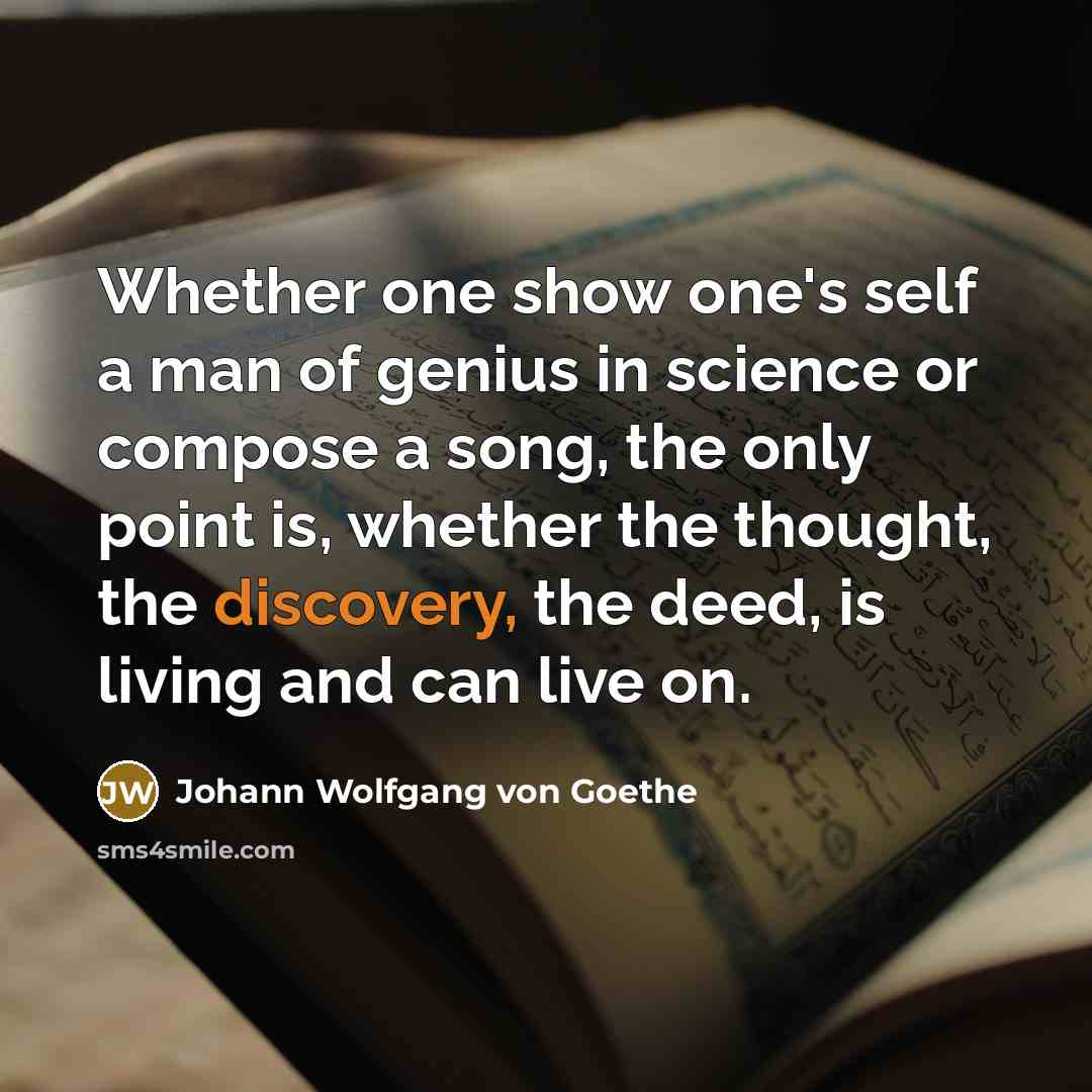 “Whether one show one's self a man of genius in…” quote by Johann Wolfgang von Goethe