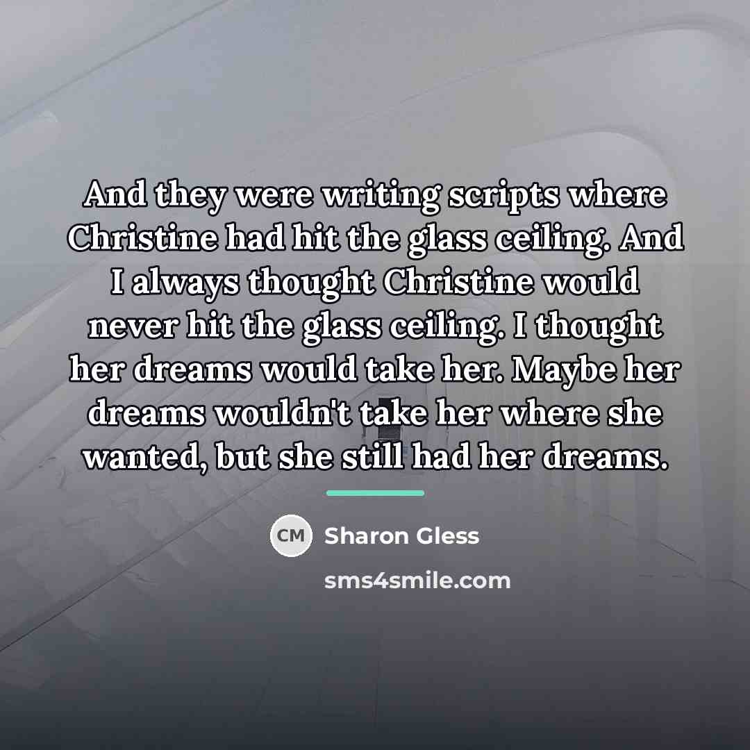 “And they were writing scripts where Christine had hit the…” quote by Sharon Gless