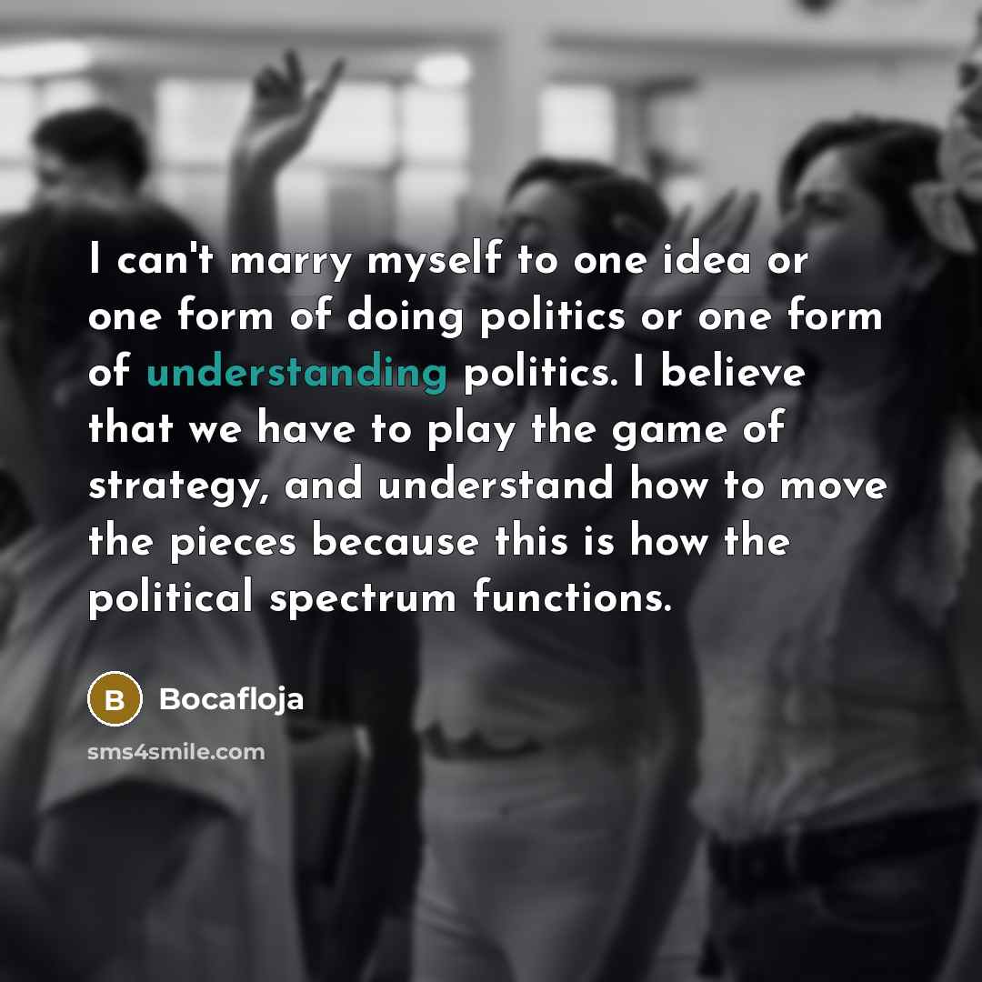 “I can't marry myself to one idea or one form…” quote by Bocafloja