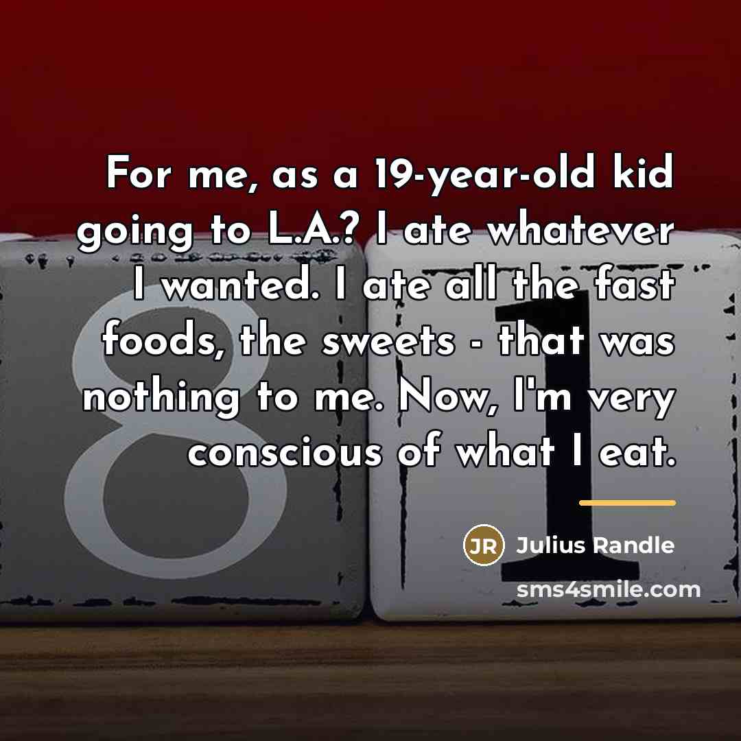 “For me, as a 19-year-old kid going to L.A.? I…” quote by Julius Randle