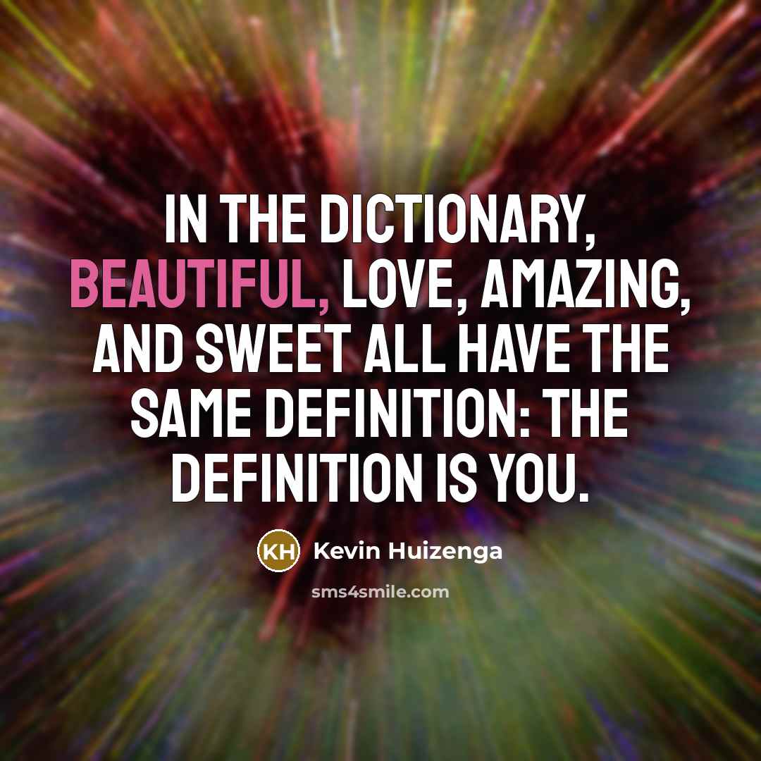 “In the dictionary, beautiful, love, amazing, and sweet all have…” quote by Kevin Huizenga