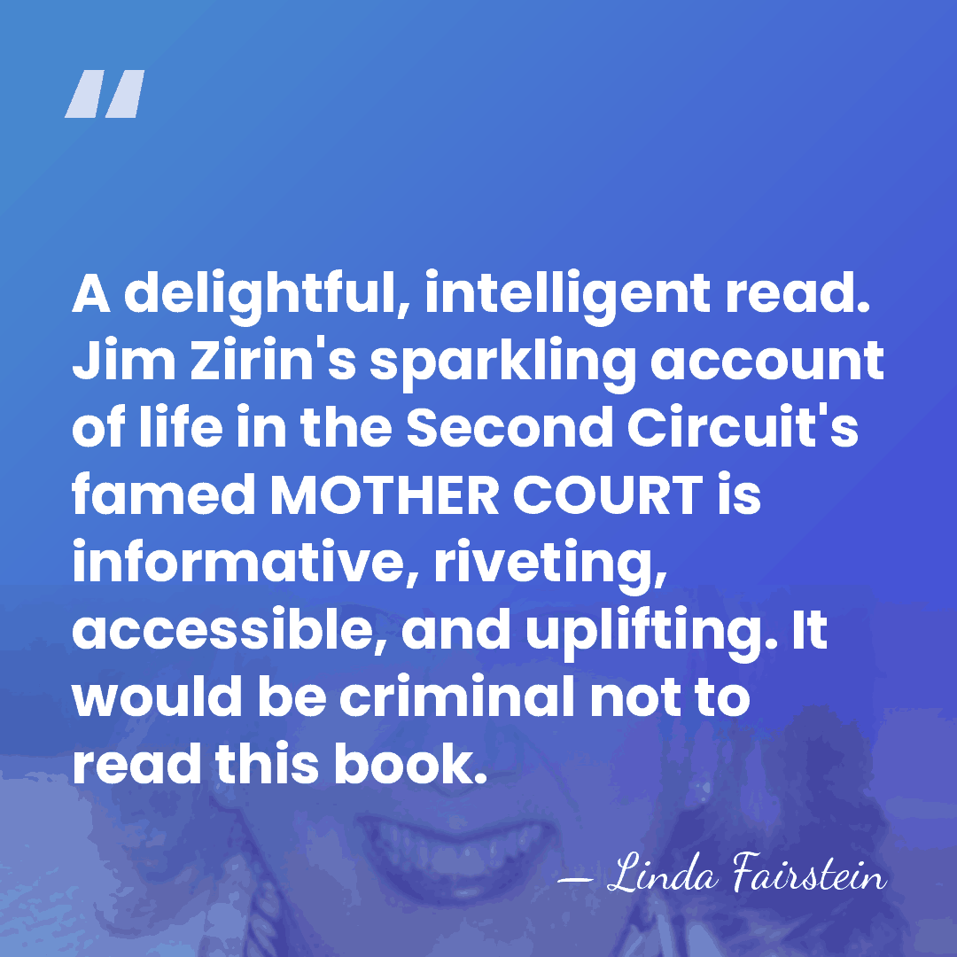A delightful, intelligent read. Jim Zirin's sparkling account of life in the&hellip; - Linda Fairstein
