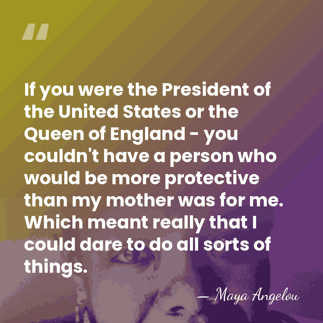 If you were the President of the United States or the Queen&hellip; - Maya Angelou