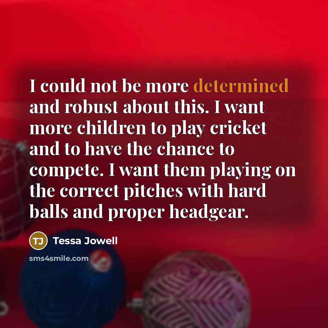 “I could not be more determined and robust about this.…” quote by Tessa Jowell
