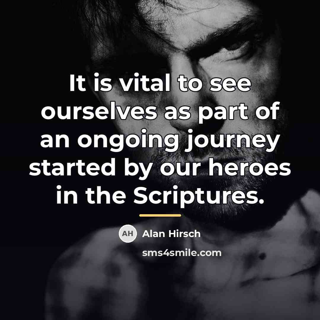 “It is vital to see ourselves as part of an…” quote by Alan Hirsch