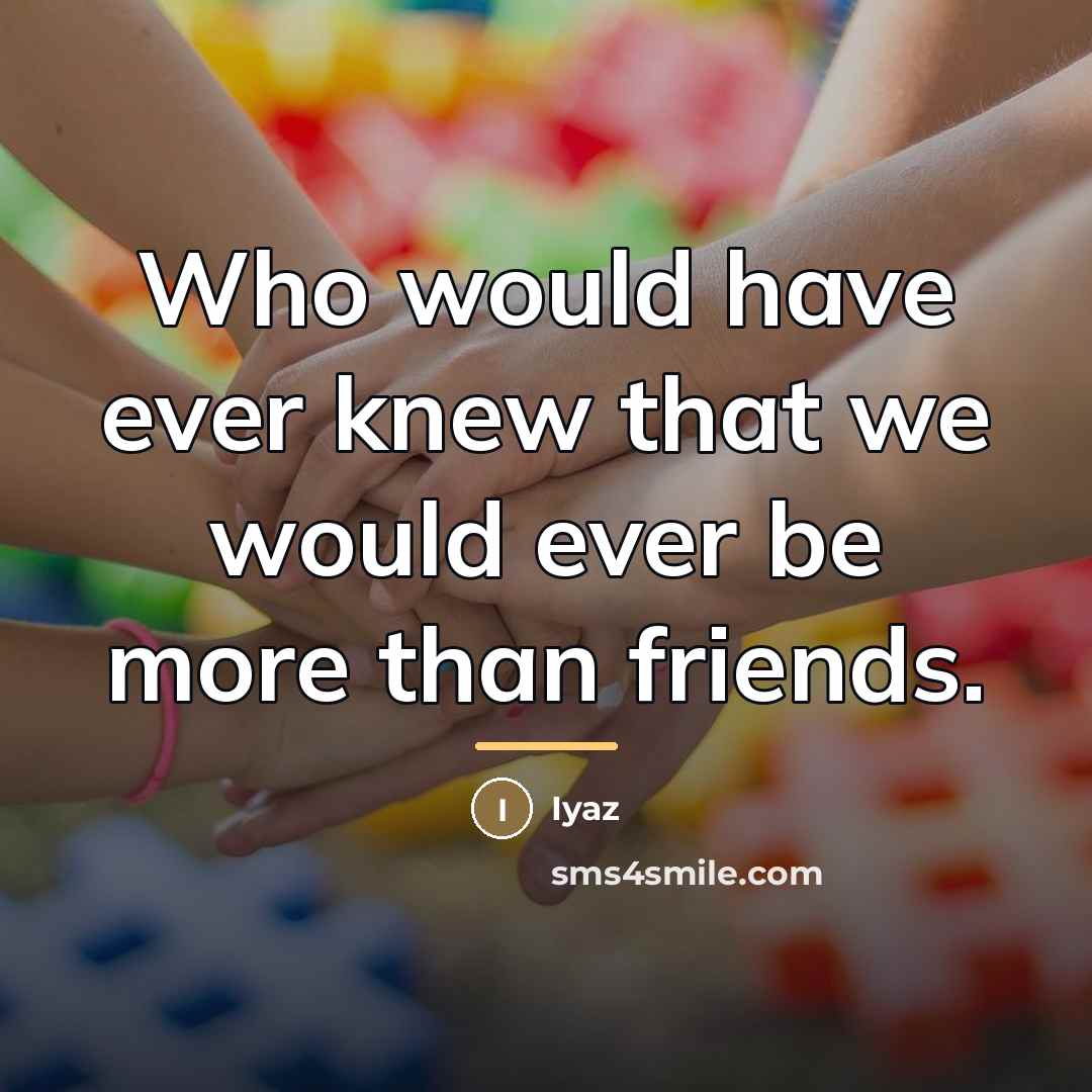 “Who would have ever knew that we would ever be…” quote by Iyaz