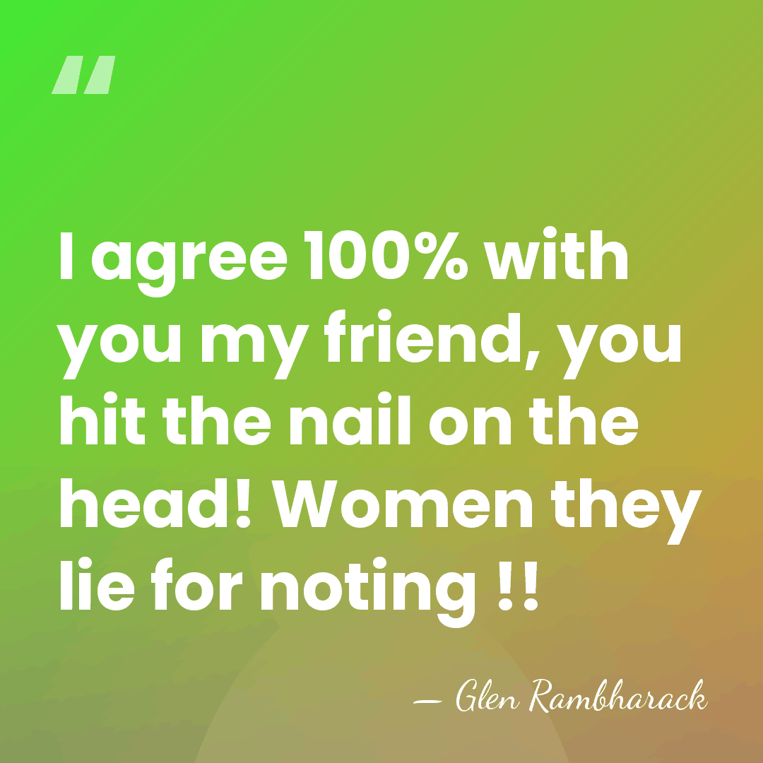 I agree 100% with you my friend, you hit the nail on&hellip; - Glen Rambharack