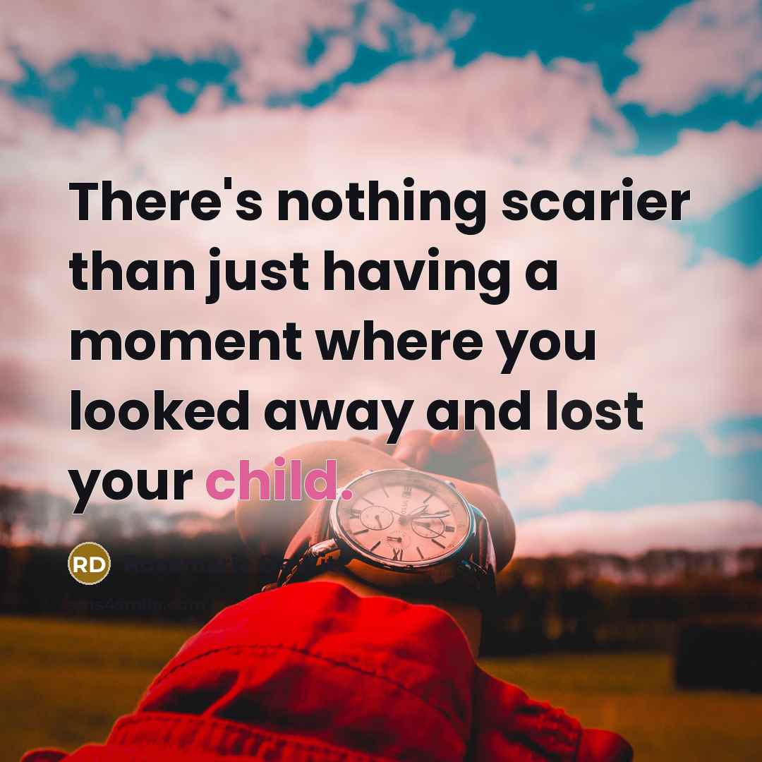 “There's nothing scarier than just having a moment where you…” quote by Rosemarie DeWitt