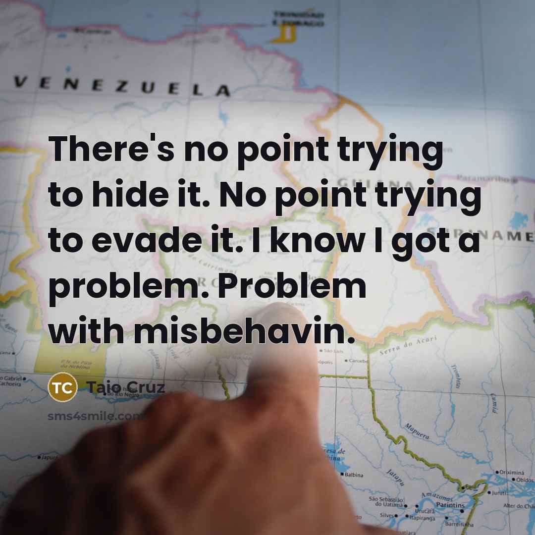 “There's no point trying to hide it. No point trying…” quote by Taio Cruz