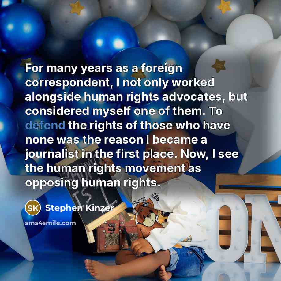 “For many years as a foreign correspondent, I not only…” quote by Stephen Kinzer