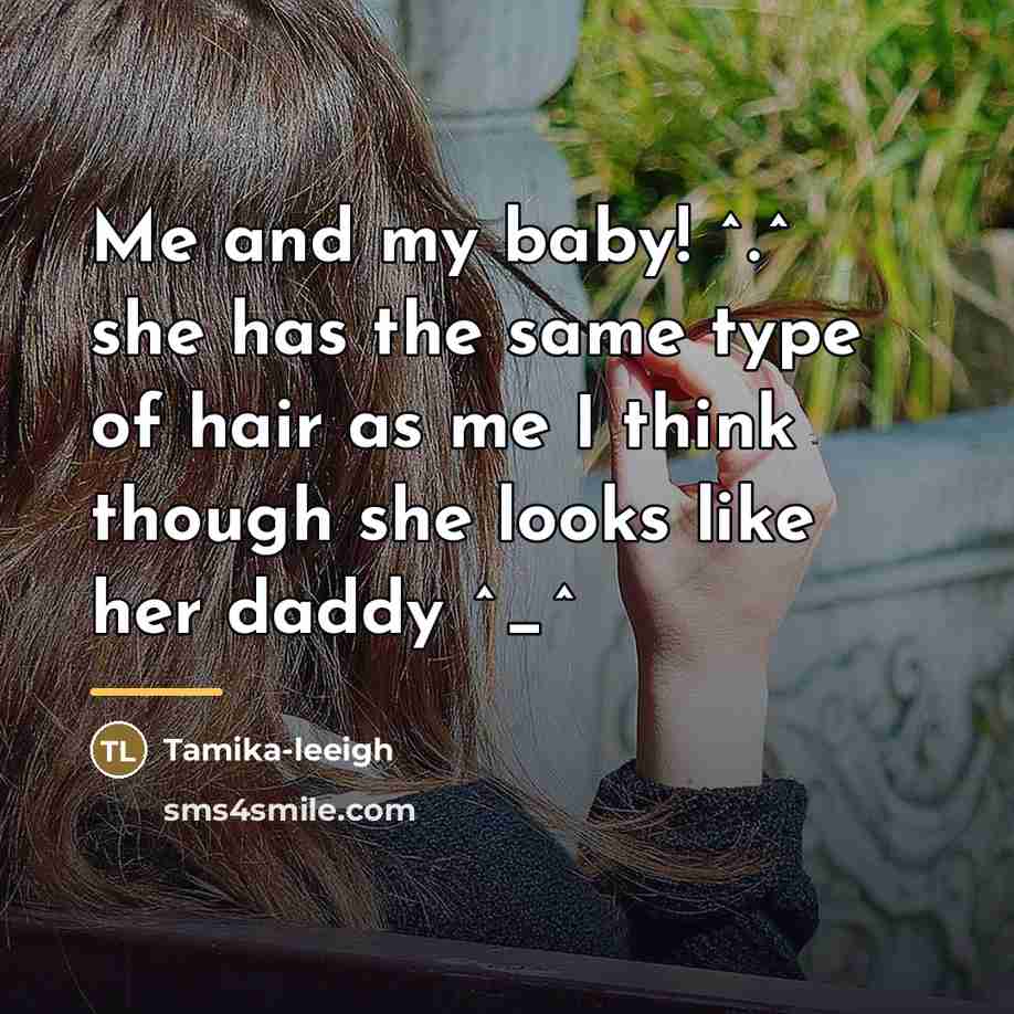 “Me and my baby! ^.^ she has the same type…” quote by Tamika-leeigh