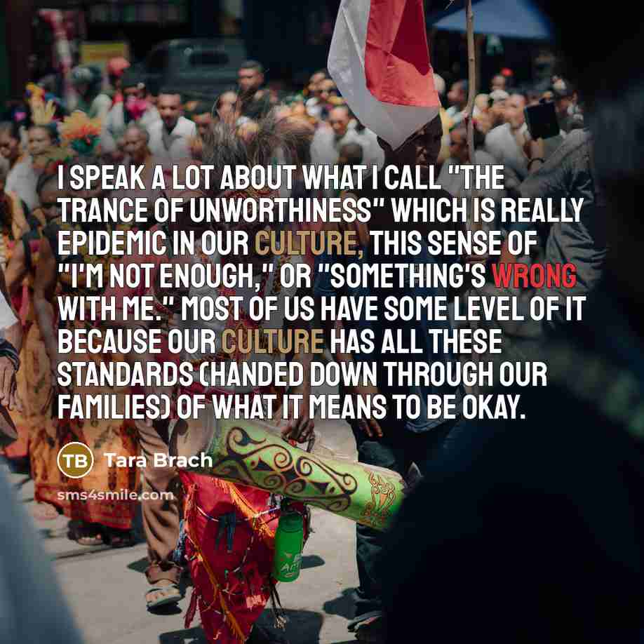 “I speak a lot about what I call "the trance…” quote by Tara Brach
