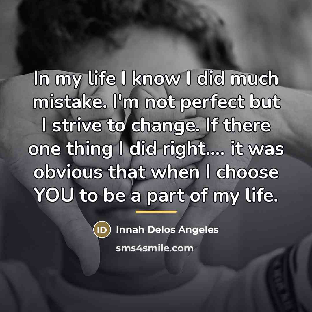 “In my life I know I did much mistake. I'm…” quote by Innah Delos Angeles