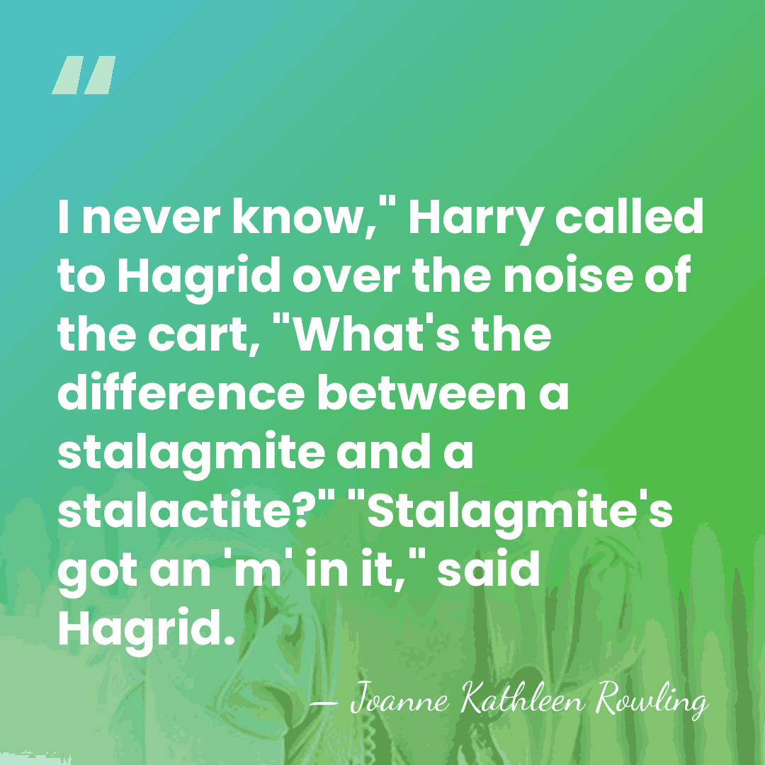 I never know," Harry called to Hagrid over the noise of the&hellip; - Joanne Kathleen Rowling