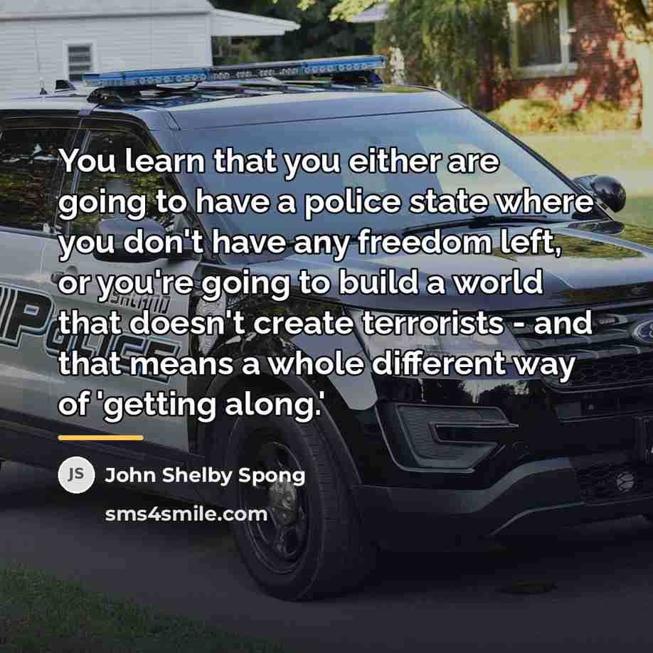 “You learn that you either are going to have a…” quote by John Shelby Spong