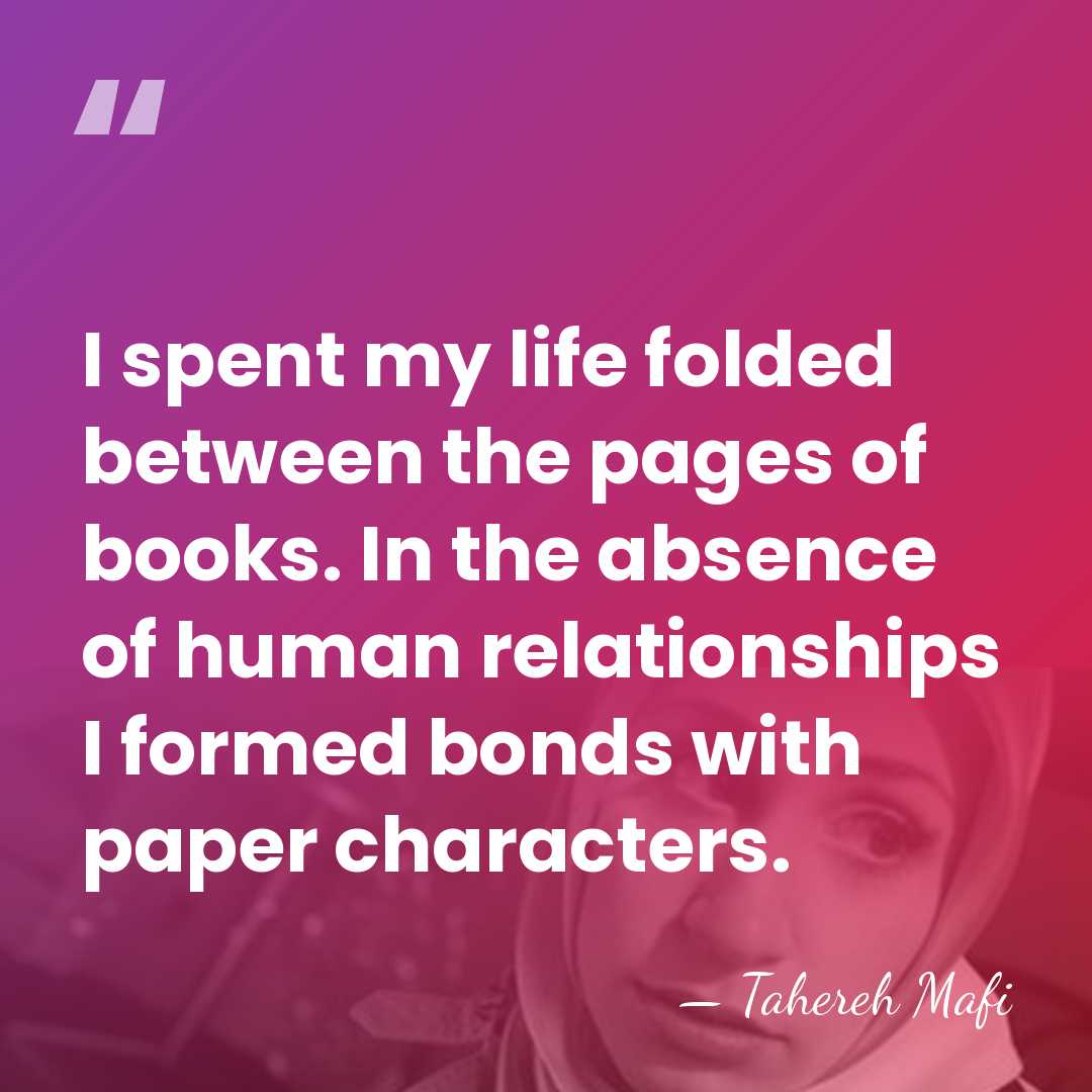 I spent my life folded between the pages of books. In the&hellip; - Tahereh Mafi
