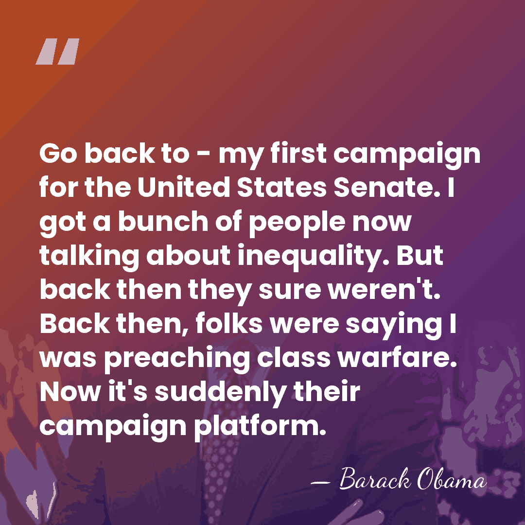 Go back to - my first campaign for the United States Senate.&hellip; - Barack Obama