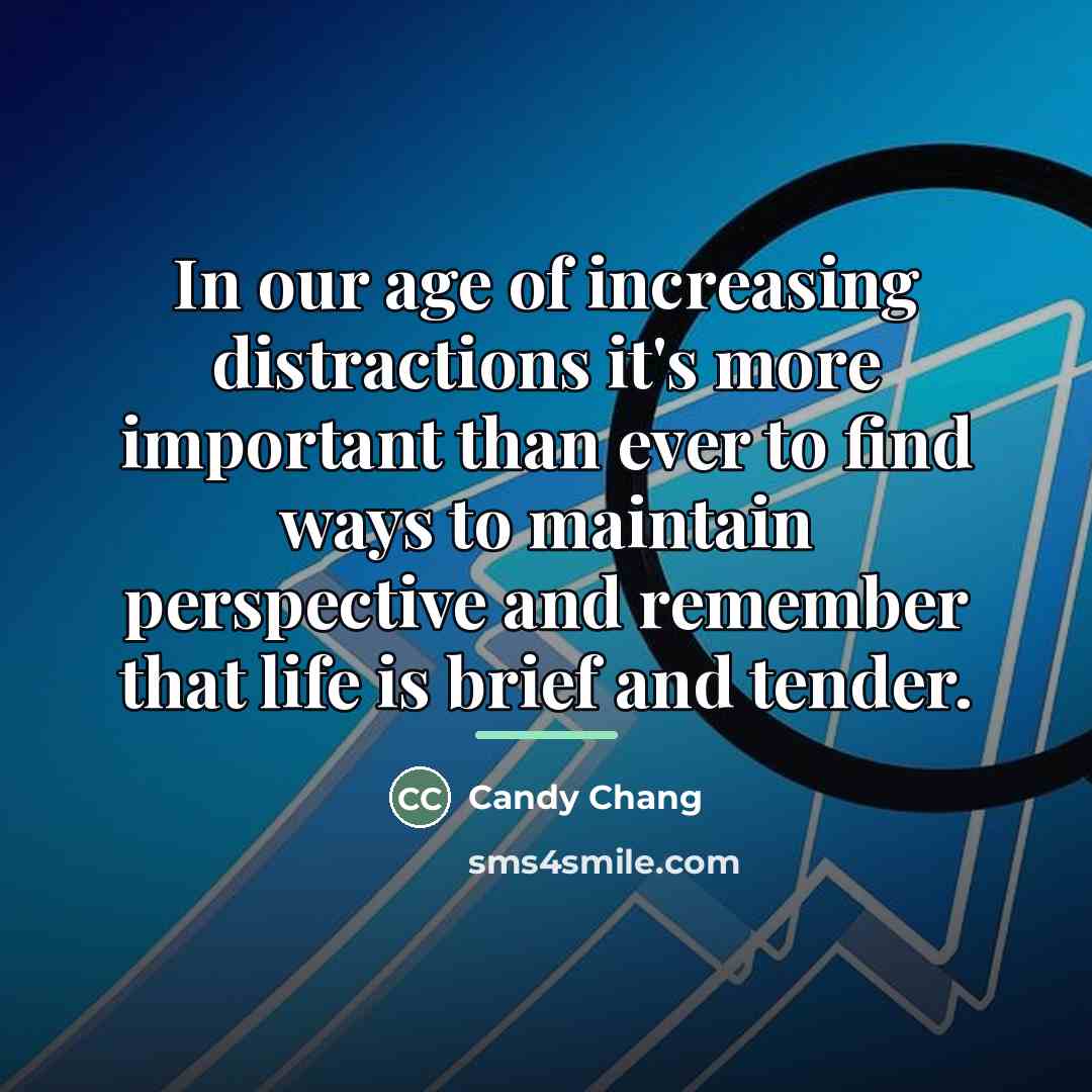 “In our age of increasing distractions it's more important than…” quote by Candy Chang
