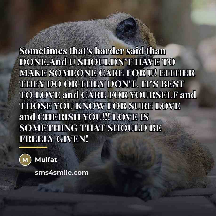 “Sometimes that's harder said than DONE.And U SHOULDN'T HAVE TO…” quote by Mulfat