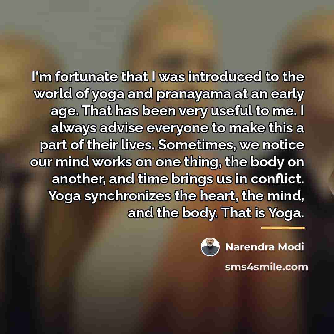 “I'm fortunate that I was introduced to the world of…” quote by Narendra Modi