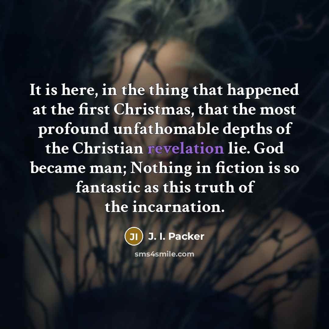 “It is here, in the thing that happened at the…” quote by J. I. Packer
