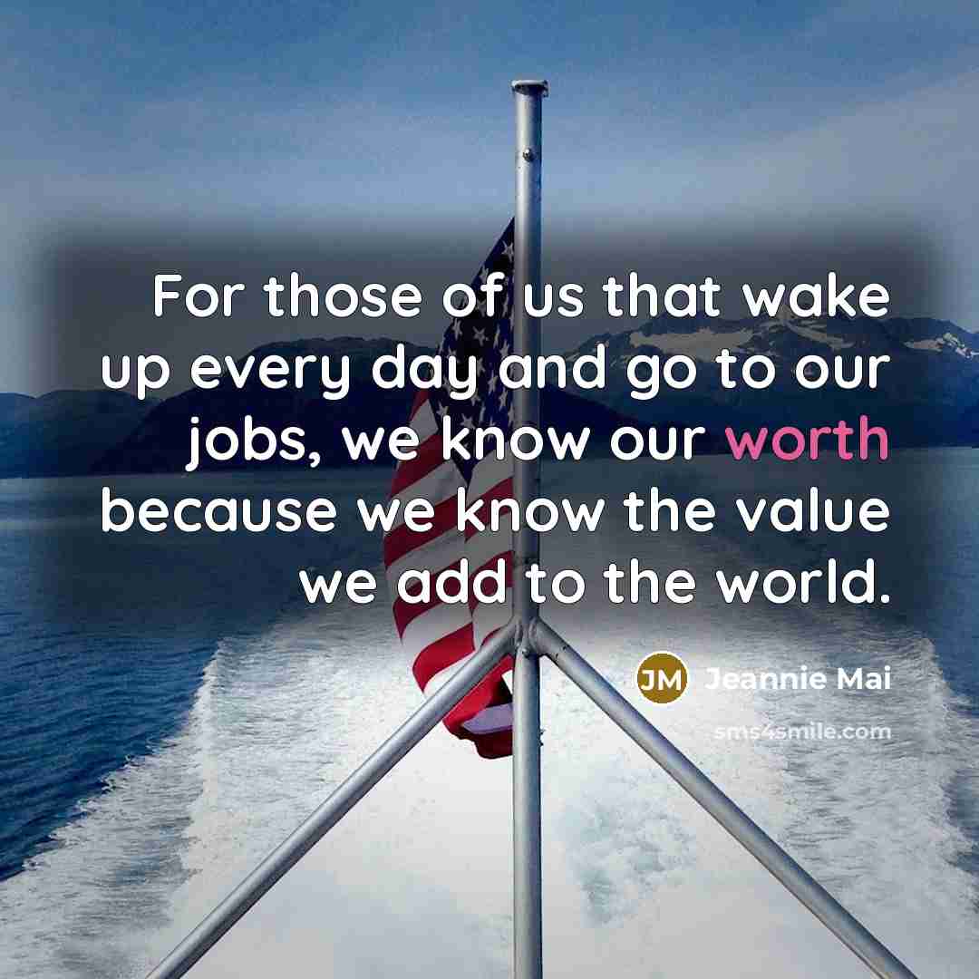 “For those of us that wake up every day and…” quote by Jeannie Mai