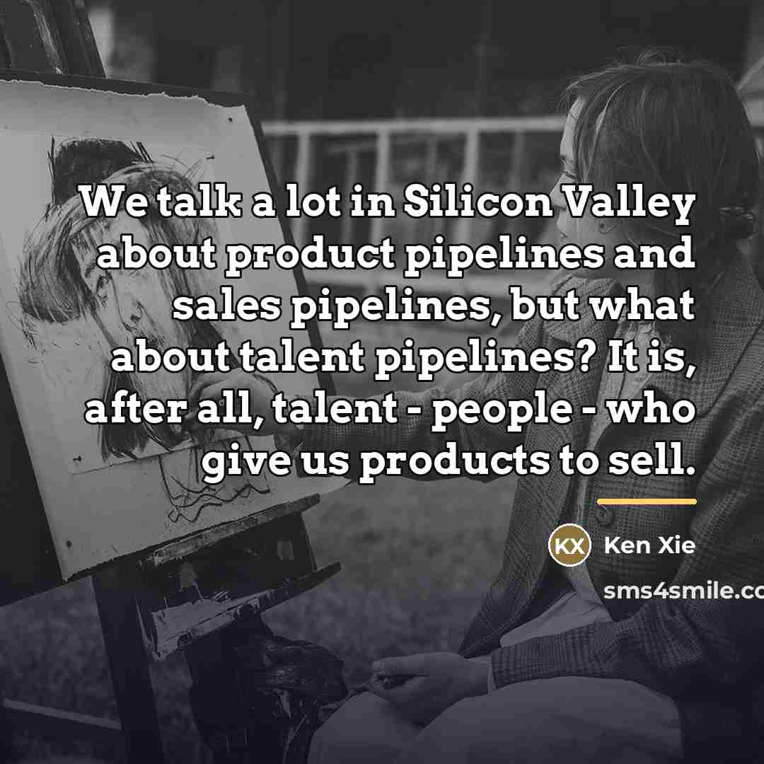 “We talk a lot in Silicon Valley about product pipelines…” quote by Ken Xie