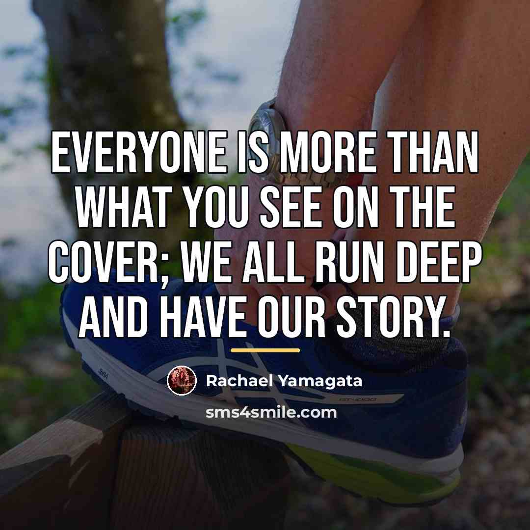 “Everyone is more than what you see on the cover;…” quote by Rachael Yamagata