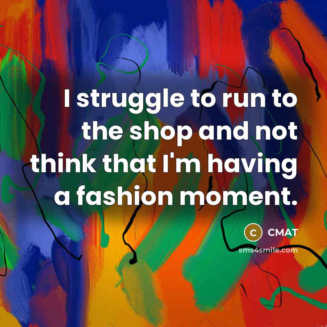 “I struggle to run to the shop and not think…” quote by CMAT