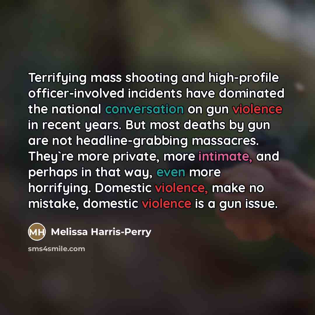 “Terrifying mass shooting and high-profile officer-involved incidents have dominated the…” quote by Melissa Harris-Perry