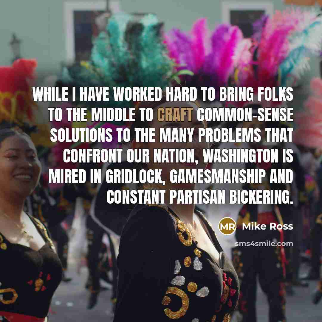 “While I have worked hard to bring folks to the…” quote by Mike Ross
