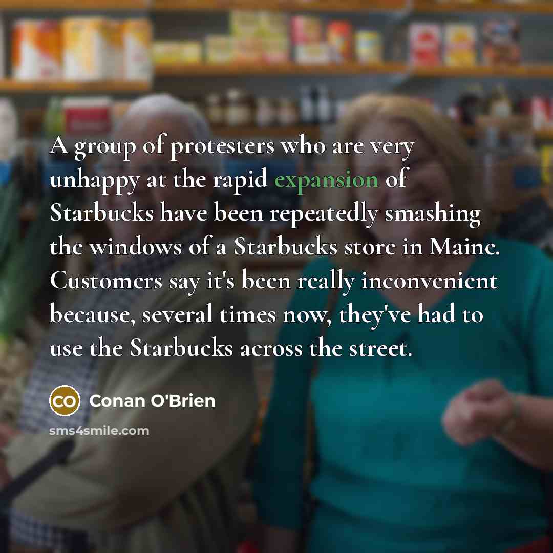 “A group of protesters who are very unhappy at the…” quote by Conan O'Brien