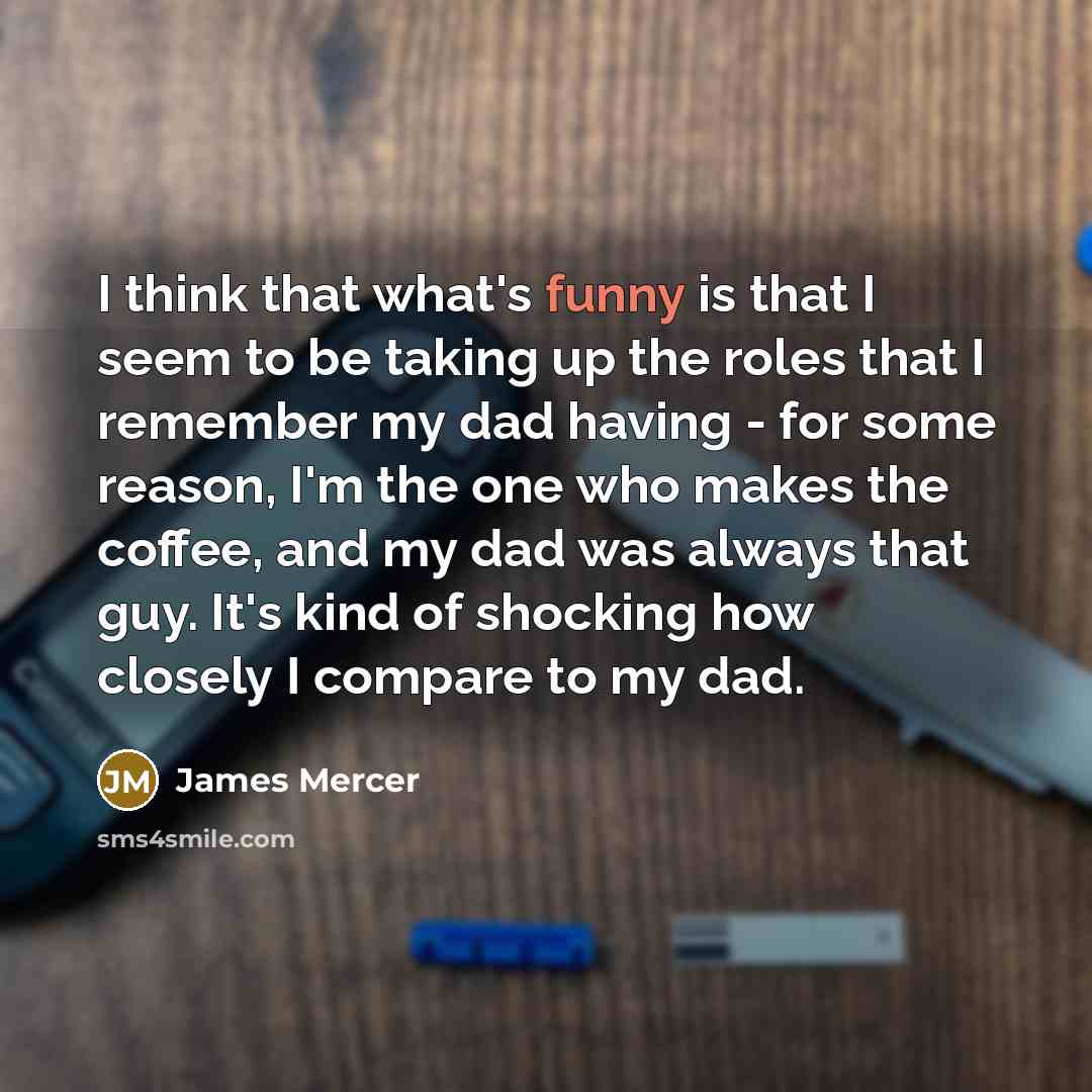 “I think that what's funny is that I seem to…” quote by James Mercer