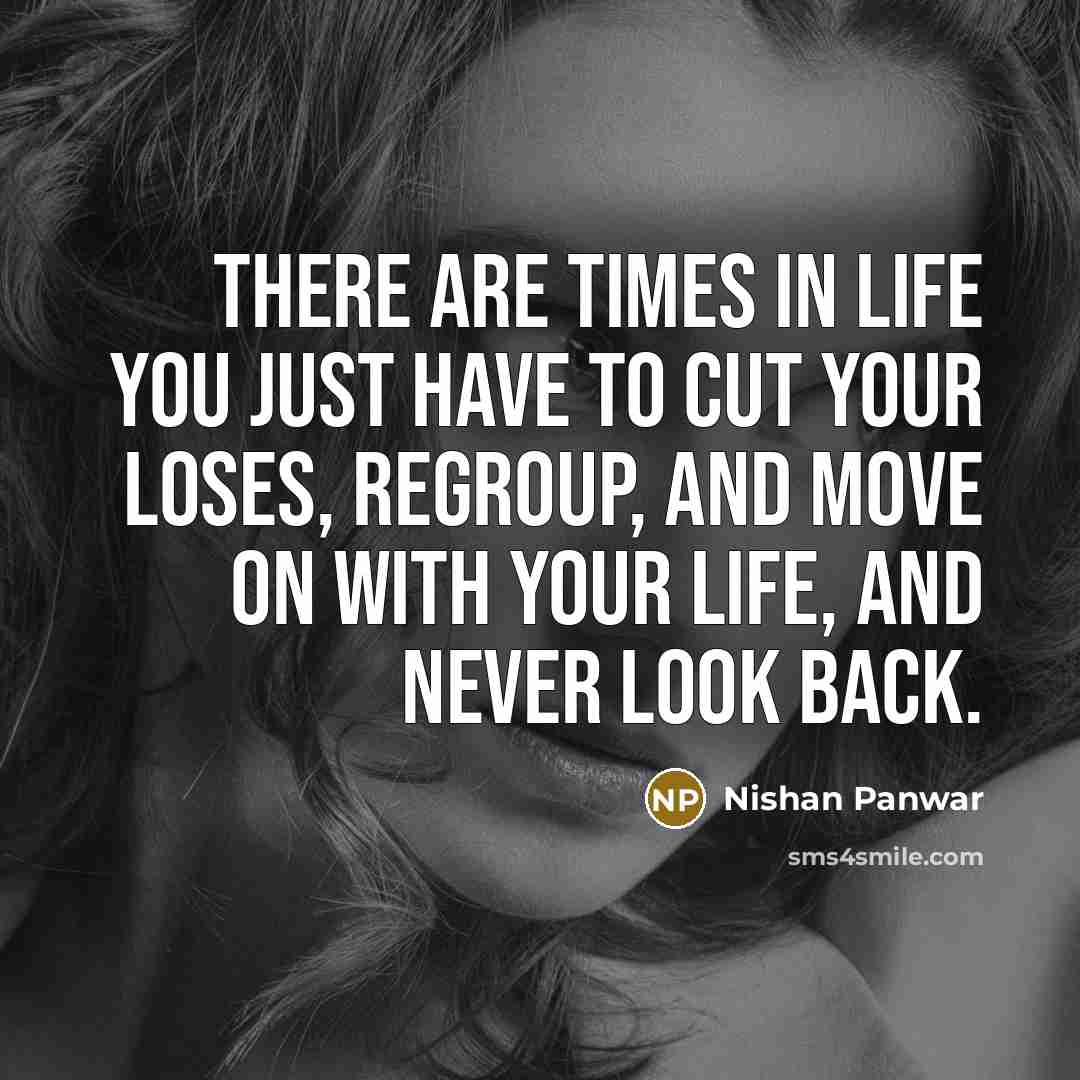 “There are times in life you just have to cut…” quote by Nishan Panwar