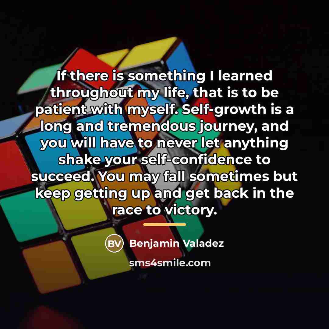“If there is something I learned throughout my life, that…” quote by Benjamin Valadez