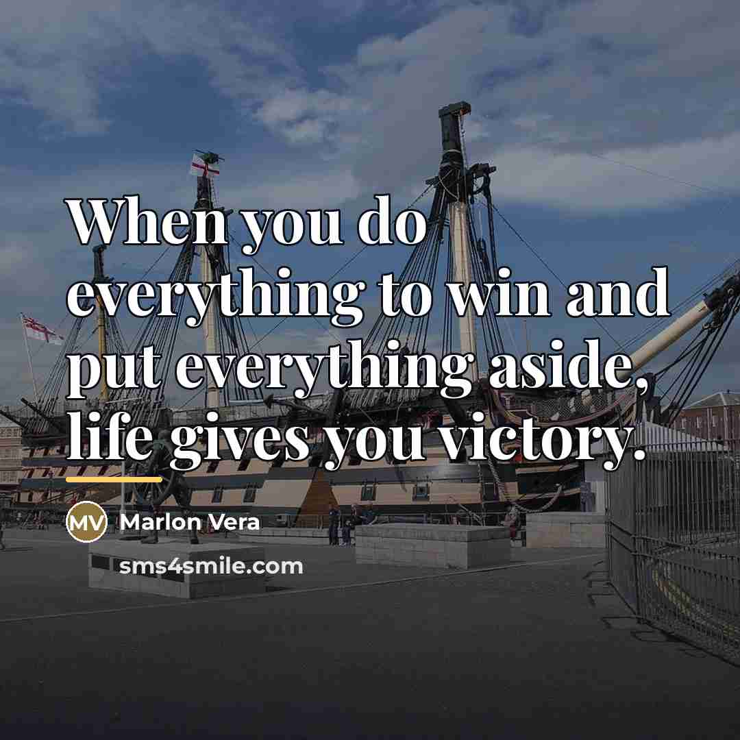 “When you do everything to win and put everything aside,…” quote by Marlon Vera